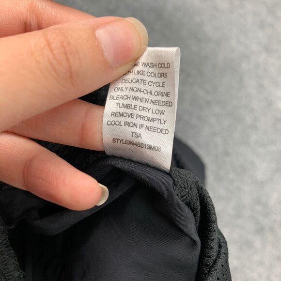 Alpine Design Short Mens XL Extra Large Black Mesh Lined Belted Nylon Zip Pocket - Picture 10 of 12